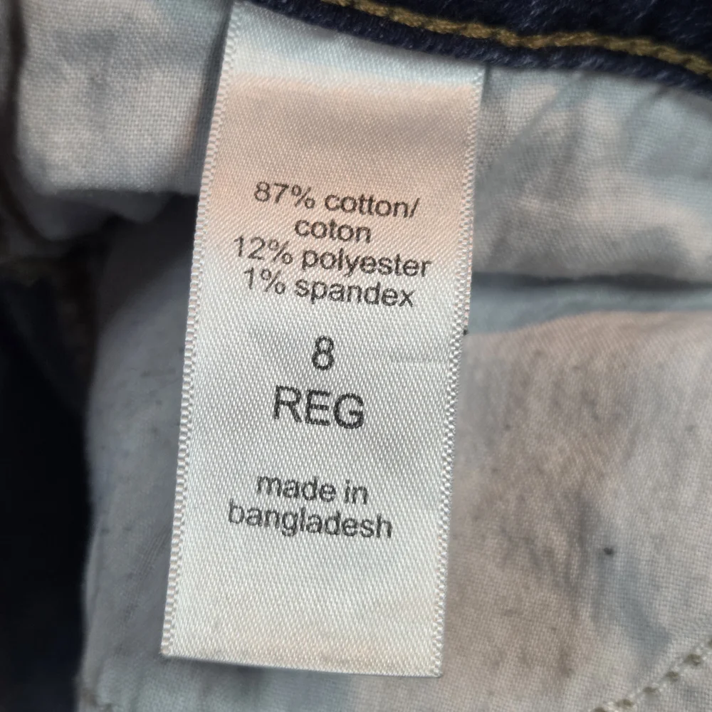 M Jeans By Maurices Women's Curvy High Rise Curvy Boot Blue Jeans Size 8 - Picture 10 of 12